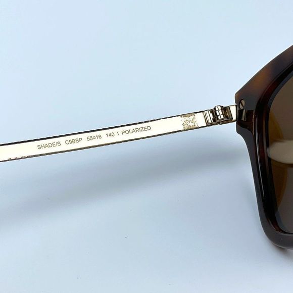 🔥 JIMMY CHOO Shade/S 0C9B SP Sunglasses Brown Bronze Cat Eye Polarized Women - Picture 8 of 9